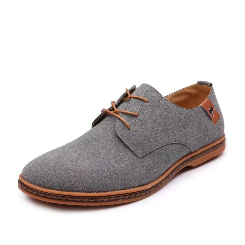 Soft Suede Oxford Shoes