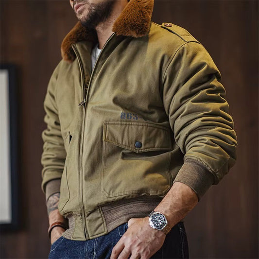 FurCollar B10 Bomber Jacket
