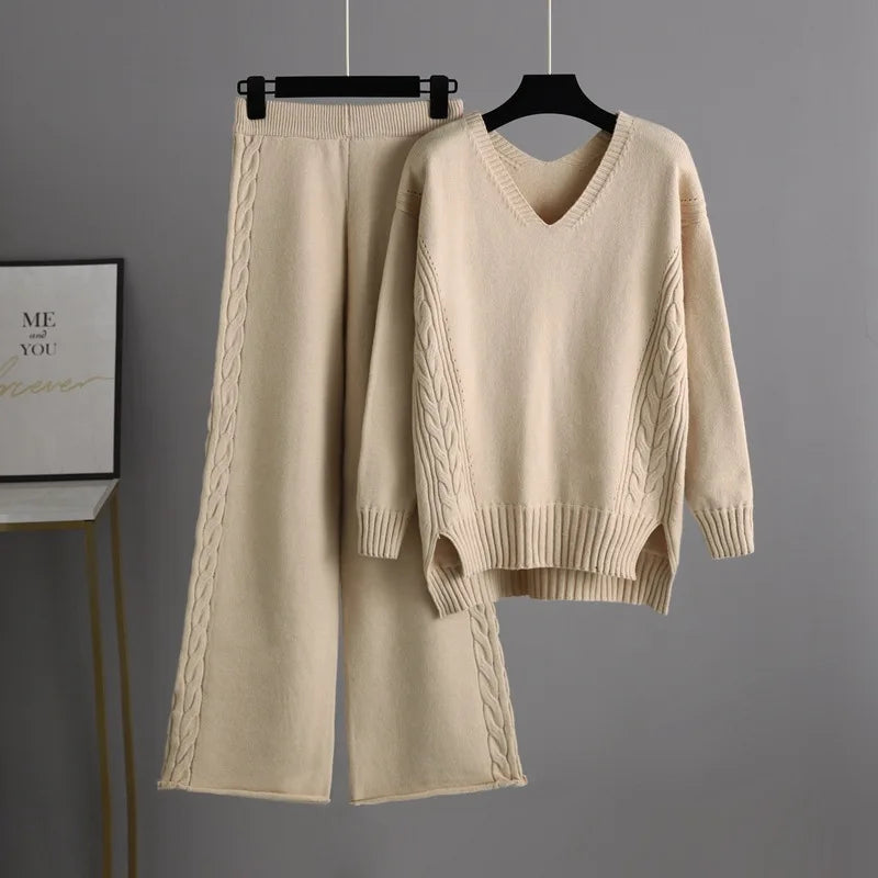 Zyvana Cashmere Knit Set