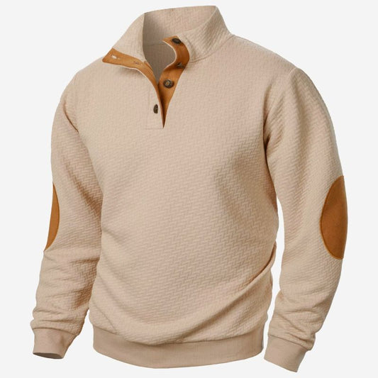 JacquardJoint Sweater Coat
