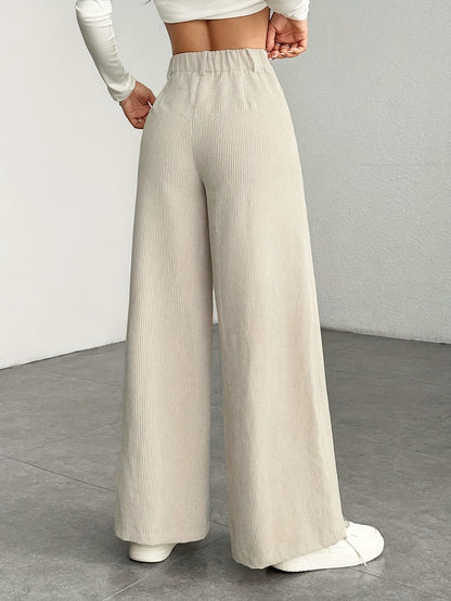 CorduEase Wide-Leg Pants