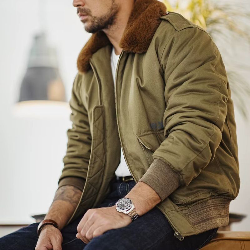FurCollar B10 Bomber Jacket
