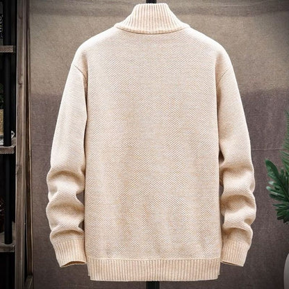 WarmZip Solid Cardigan