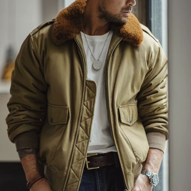 FurCollar B10 Bomber Jacket