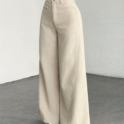 CorduEase Wide-Leg Pants