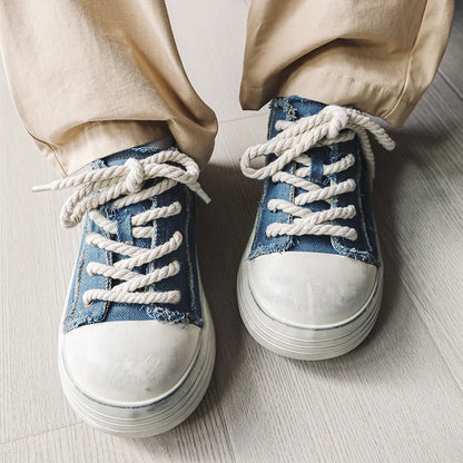 Knotix Denim Canvas Sneakers