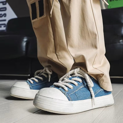 Knotix Denim Canvas Sneakers