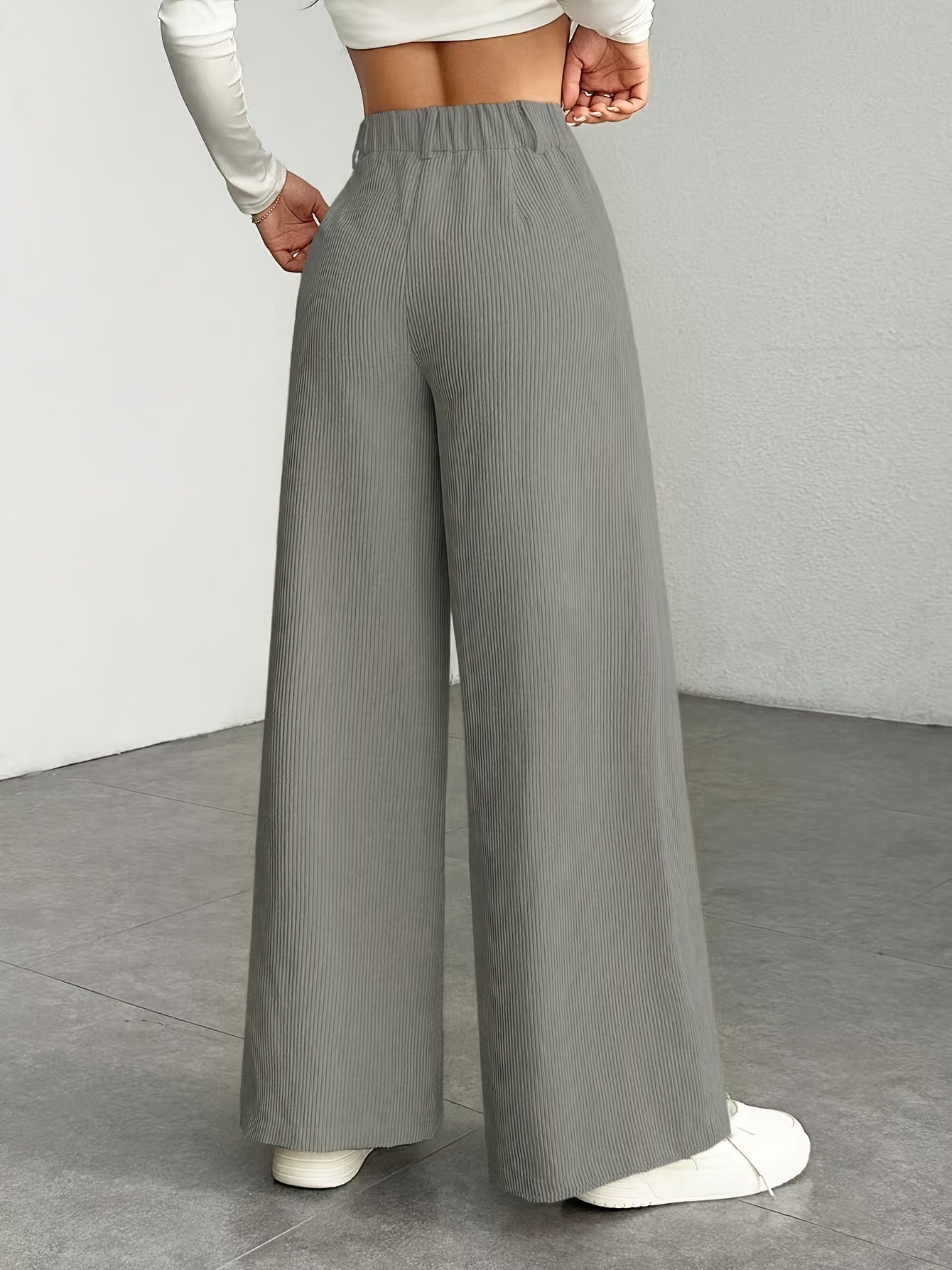CorduEase Wide-Leg Pants