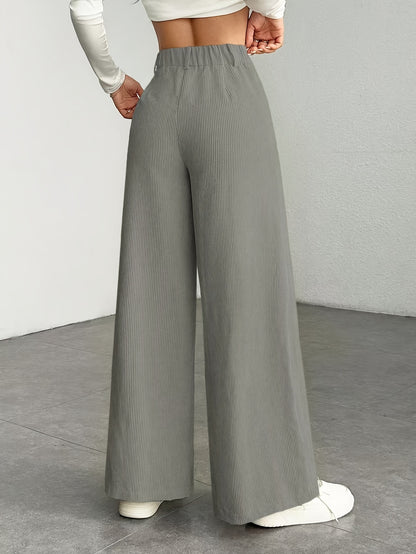 CorduEase Wide-Leg Pants