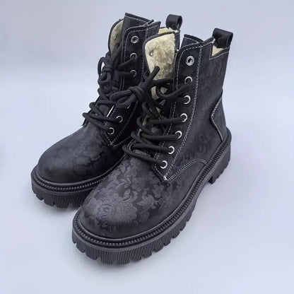 Nordelle Lace-Up Ankle Boots
