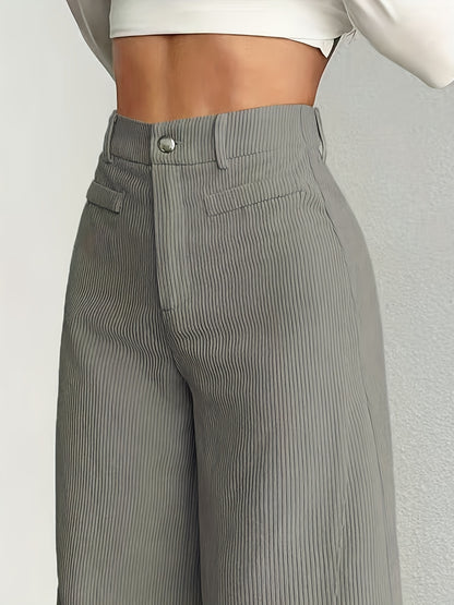 CorduEase Wide-Leg Pants