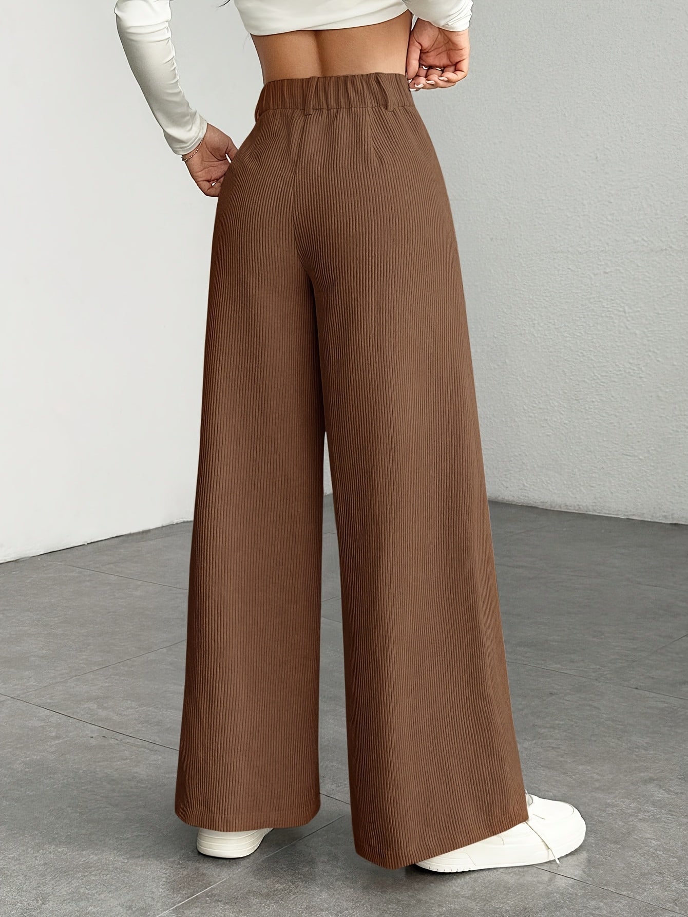 CorduEase Wide-Leg Pants