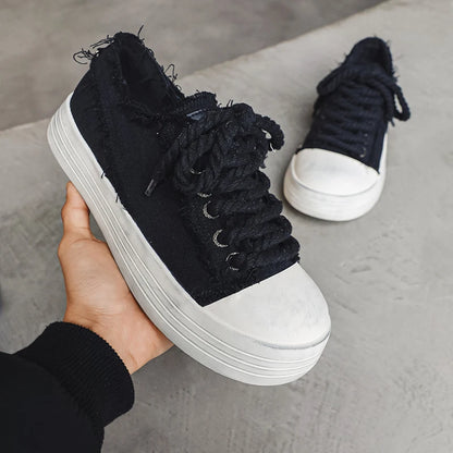 Knotix Denim Canvas Sneakers