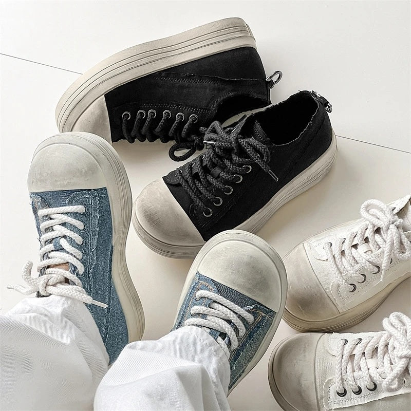 Knotix Denim Canvas Sneakers