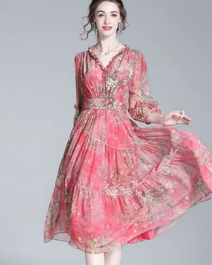Lorvenne Chic A-Line Dress
