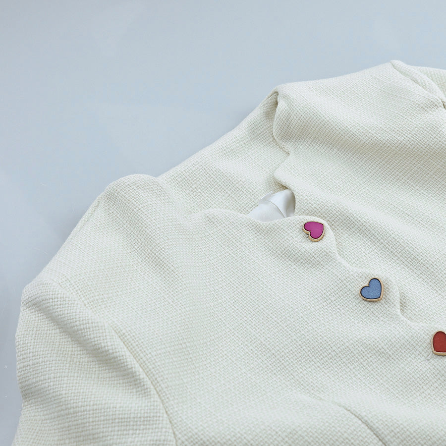 Evon Elegant Buttoned Jacket