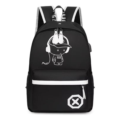 LumiTech Backpack & Chest Bag, USB-Ready