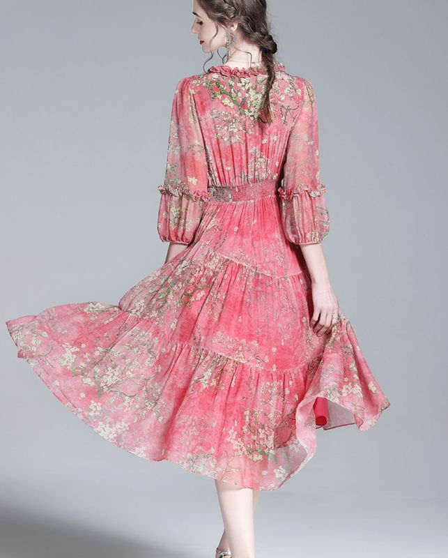 Lorvenne Chic A-Line Dress