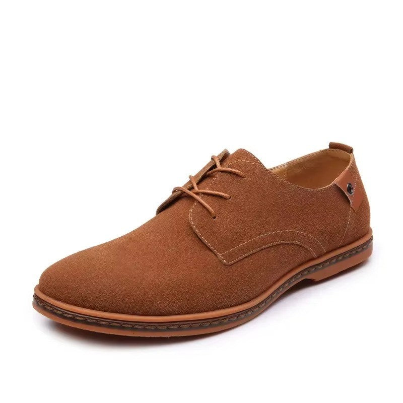 Soft Suede Oxford Shoes