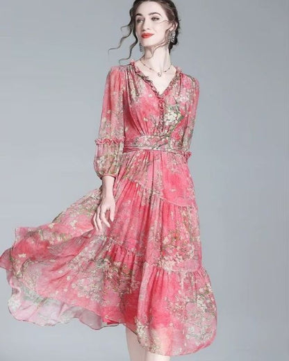 Lorvenne Chic A-Line Dress