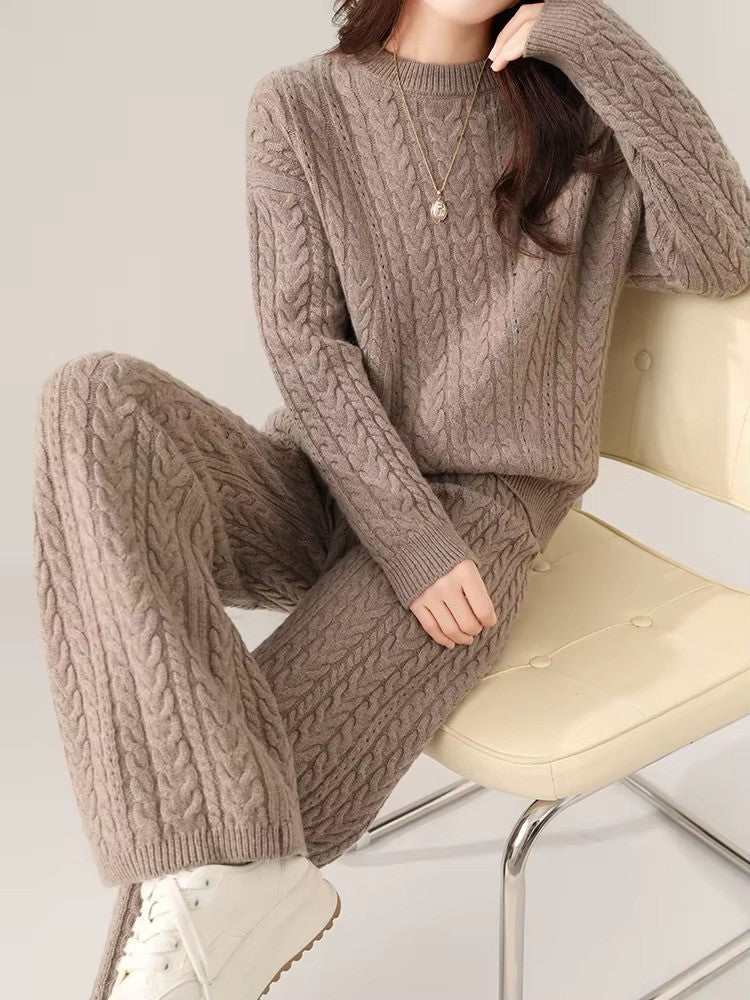 PremiumWool Knitwear Set