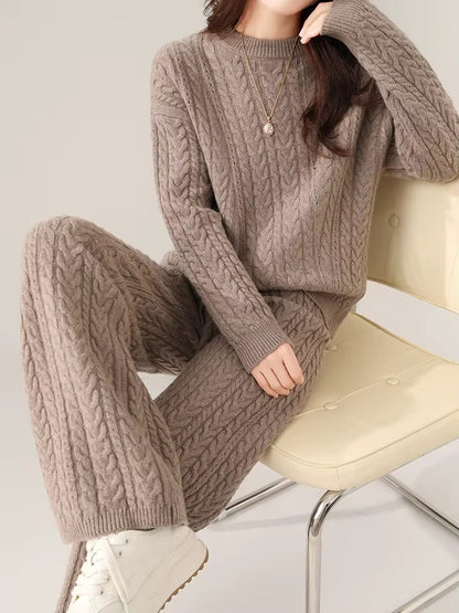 PremiumWool Knitwear Set