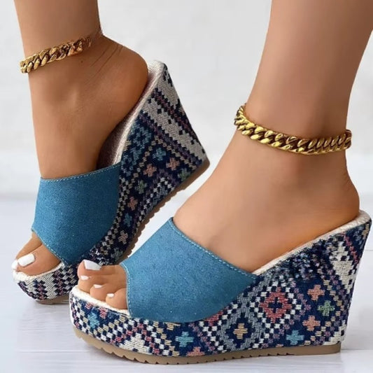 Nayora Summer Wedge Sandals