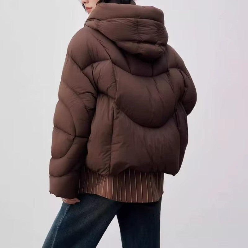 CozyCloud Hooded Down Jacket