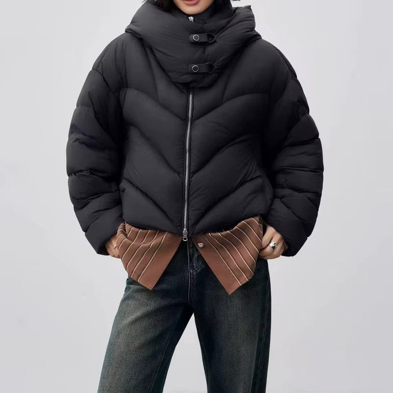 CozyCloud Hooded Down Jacket