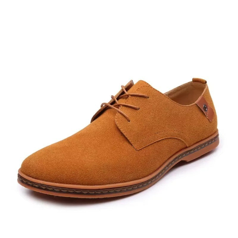 Soft Suede Oxford Shoes