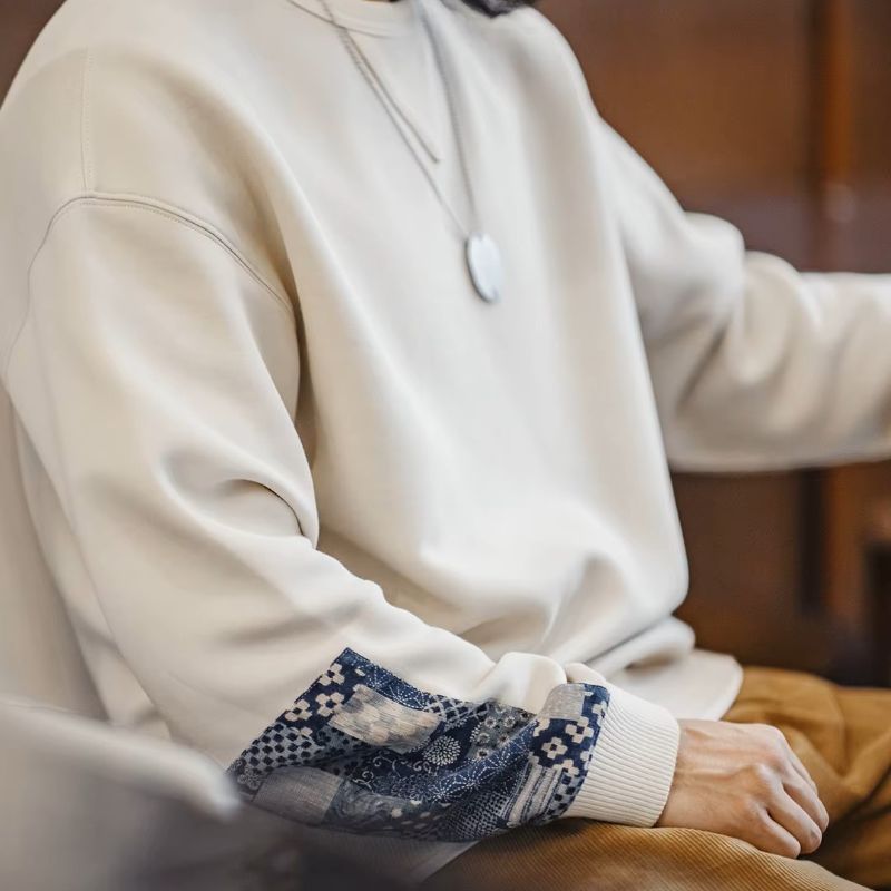 BoldPatch Casual Pullover