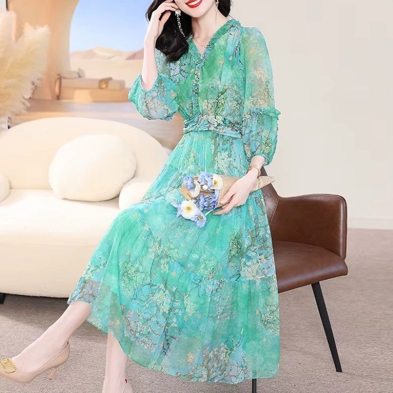 Lorvenne Chic A-Line Dress