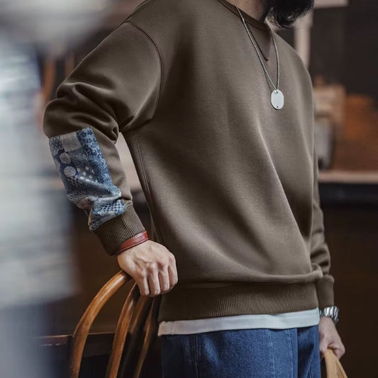 BoldPatch Casual Pullover