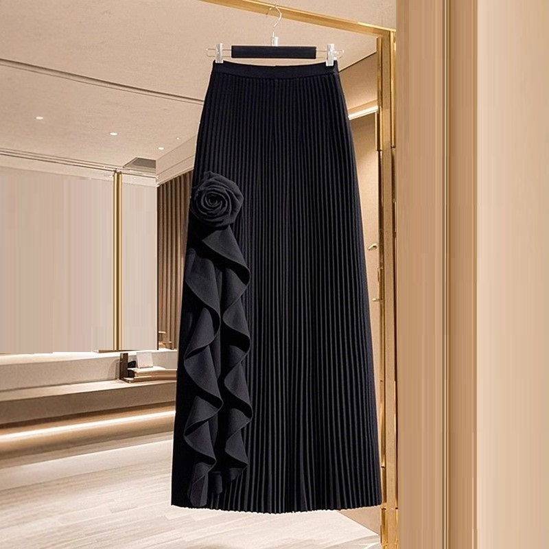 Florene Elegant Pleated Skirt