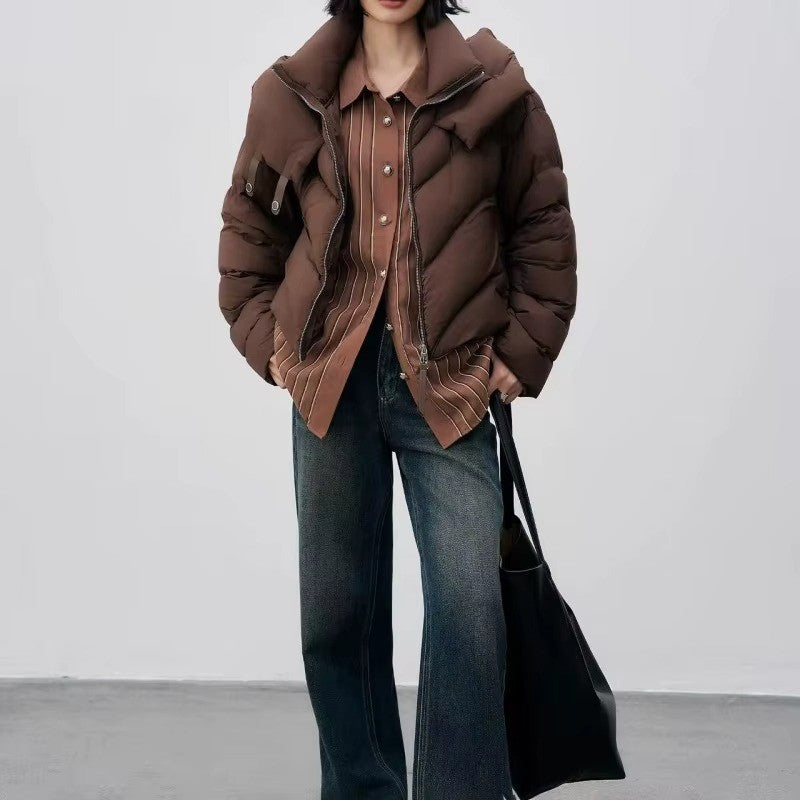 CozyCloud Hooded Down Jacket