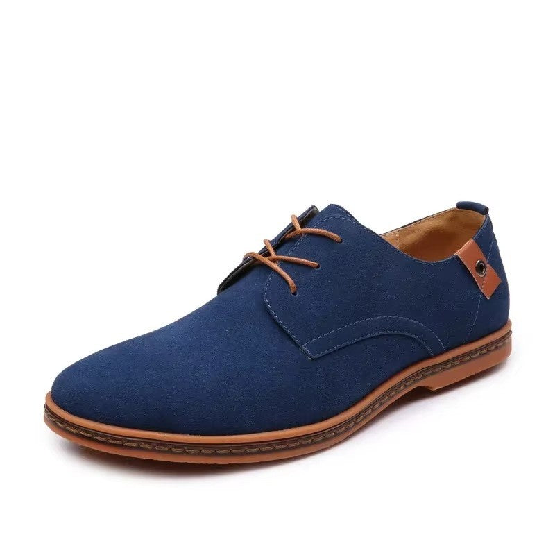 Soft Suede Oxford Shoes