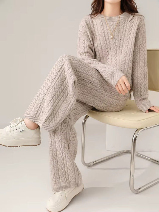 PremiumWool Knitwear Set