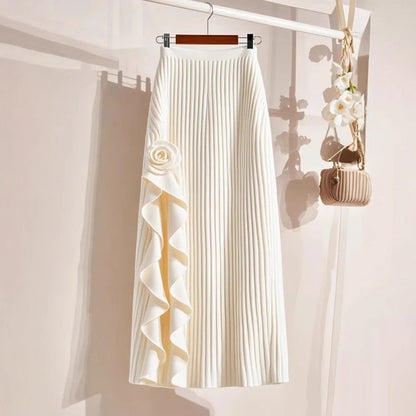 Florene Elegant Pleated Skirt
