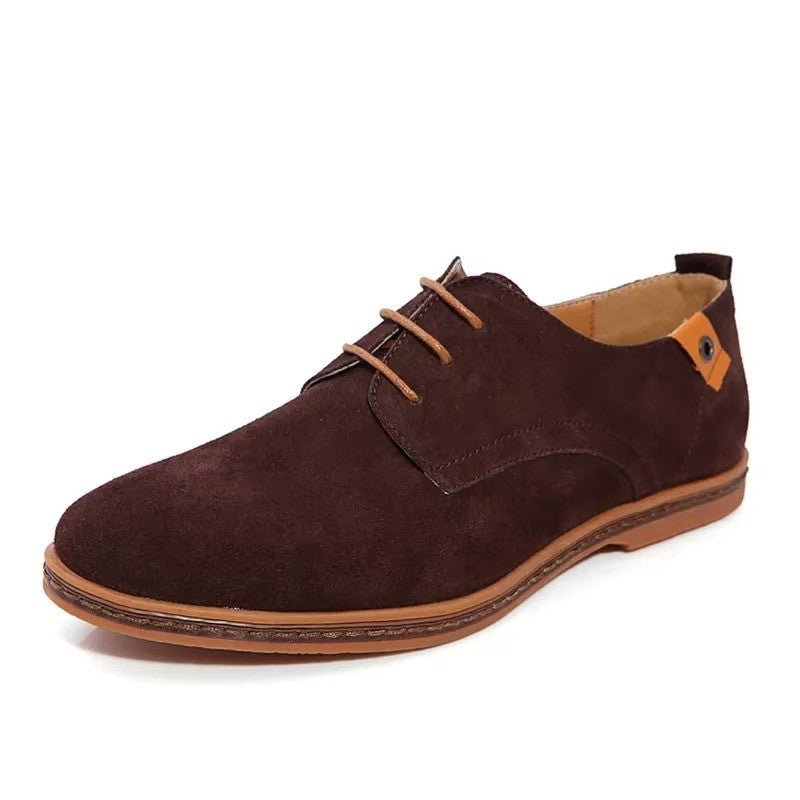 Soft Suede Oxford Shoes