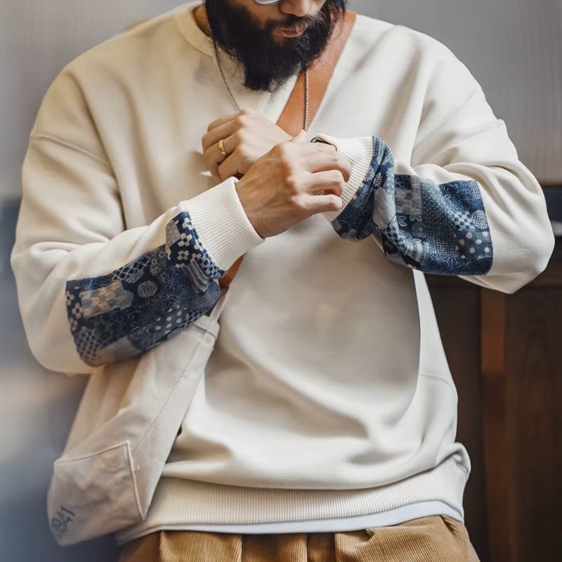 BoldPatch Casual Pullover