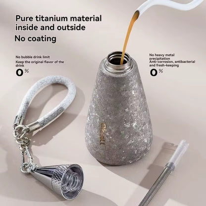 Pure Titanium Luxury Bottle