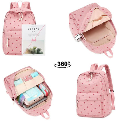 Packory Corduroy Backpack Trio
