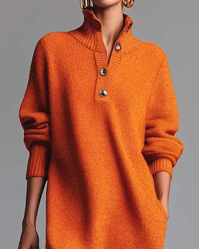 KnitFlow Midi Sweater Dress