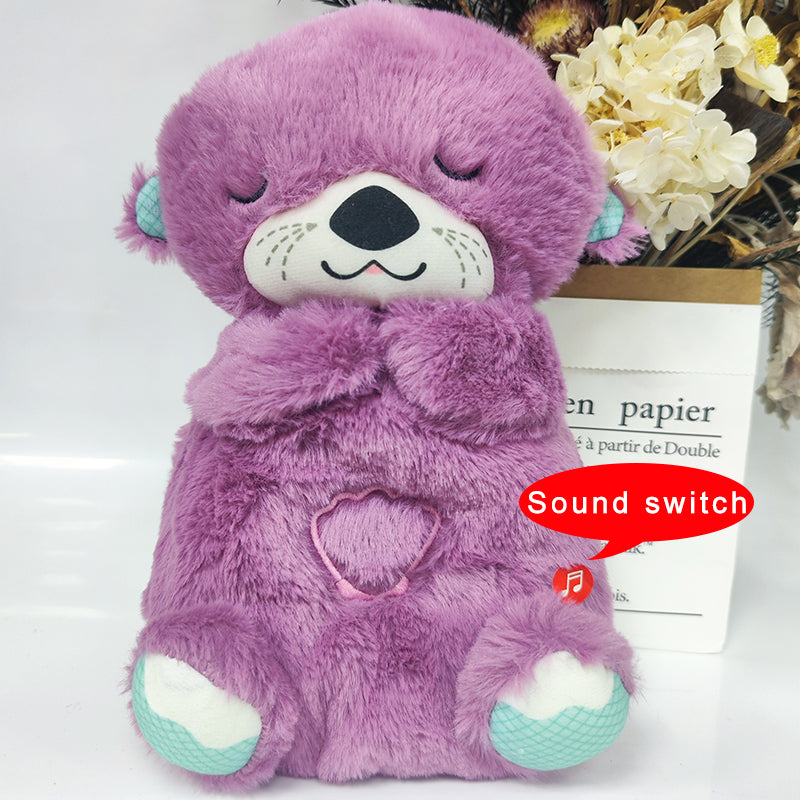 Snugglee Breathing Plush Otter