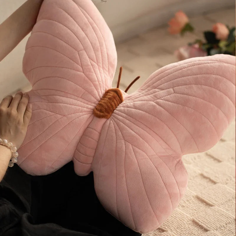 Pinkhaven Butterfly Pillow