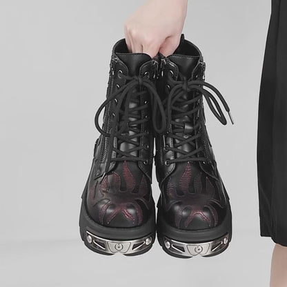 PlatformEdge Ankle Boots